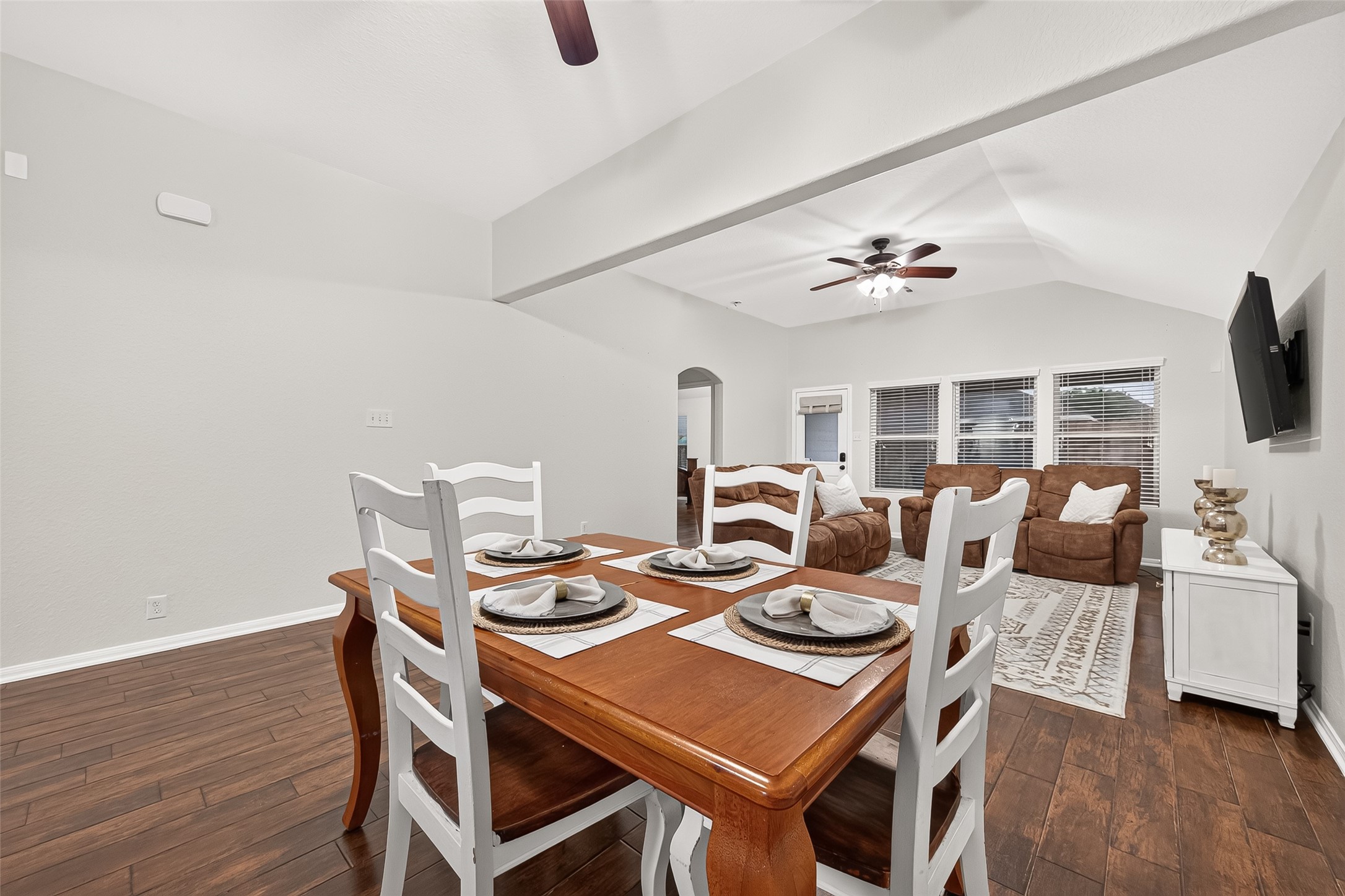 3155 View Valley Trail Katy, TX 77493 - Photo 11 of 50 nviting formal dining area integrated into an open layout, perfect for hosting memorable family dinners.