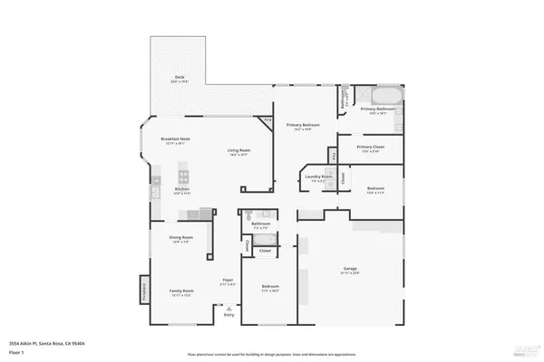 $1,050,000 | 3554 Aikin Place, Santa Rosa, CA 95404