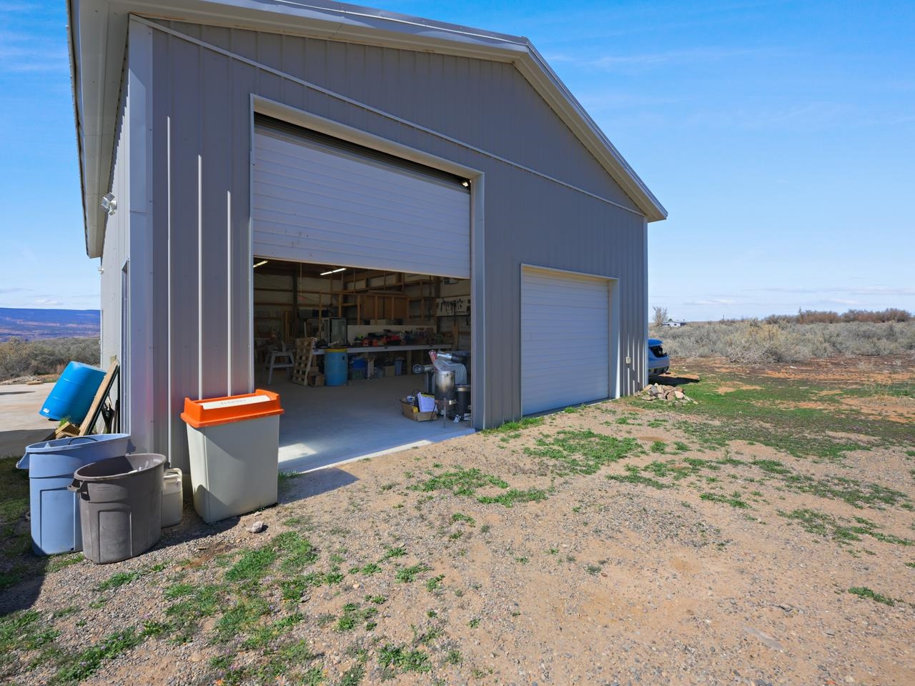 6777 Reeder Mesa Road Whitewater, CO 81527 - Photo 23 of 42 a view of a backyard of the house