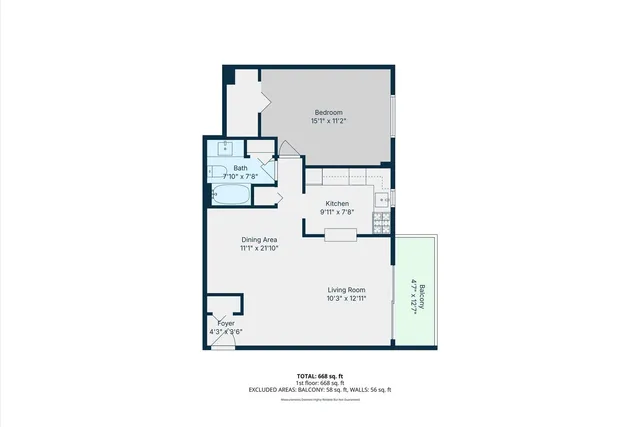 a picture of a room with a floor plan