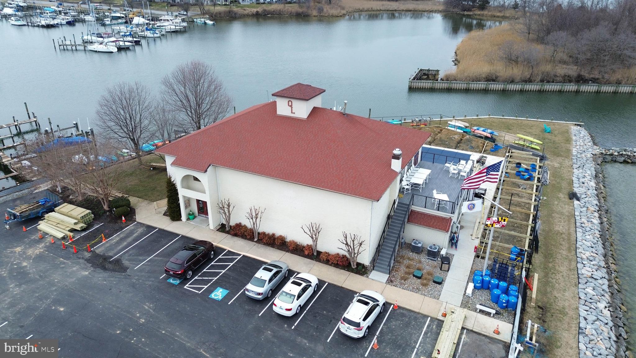 8 Queen Victoria Way Chester, MD 21619 - Photo 12 of 30 an aerial view of a house with outdoor space and lake view