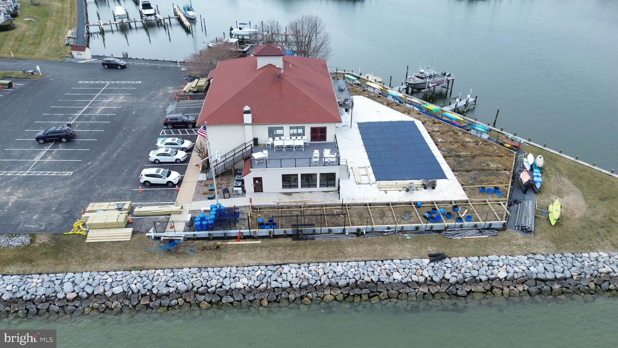 8 Queen Victoria Way Chester, MD 21619 - Photo 13 of 30 a aerial view of a house with a lake view