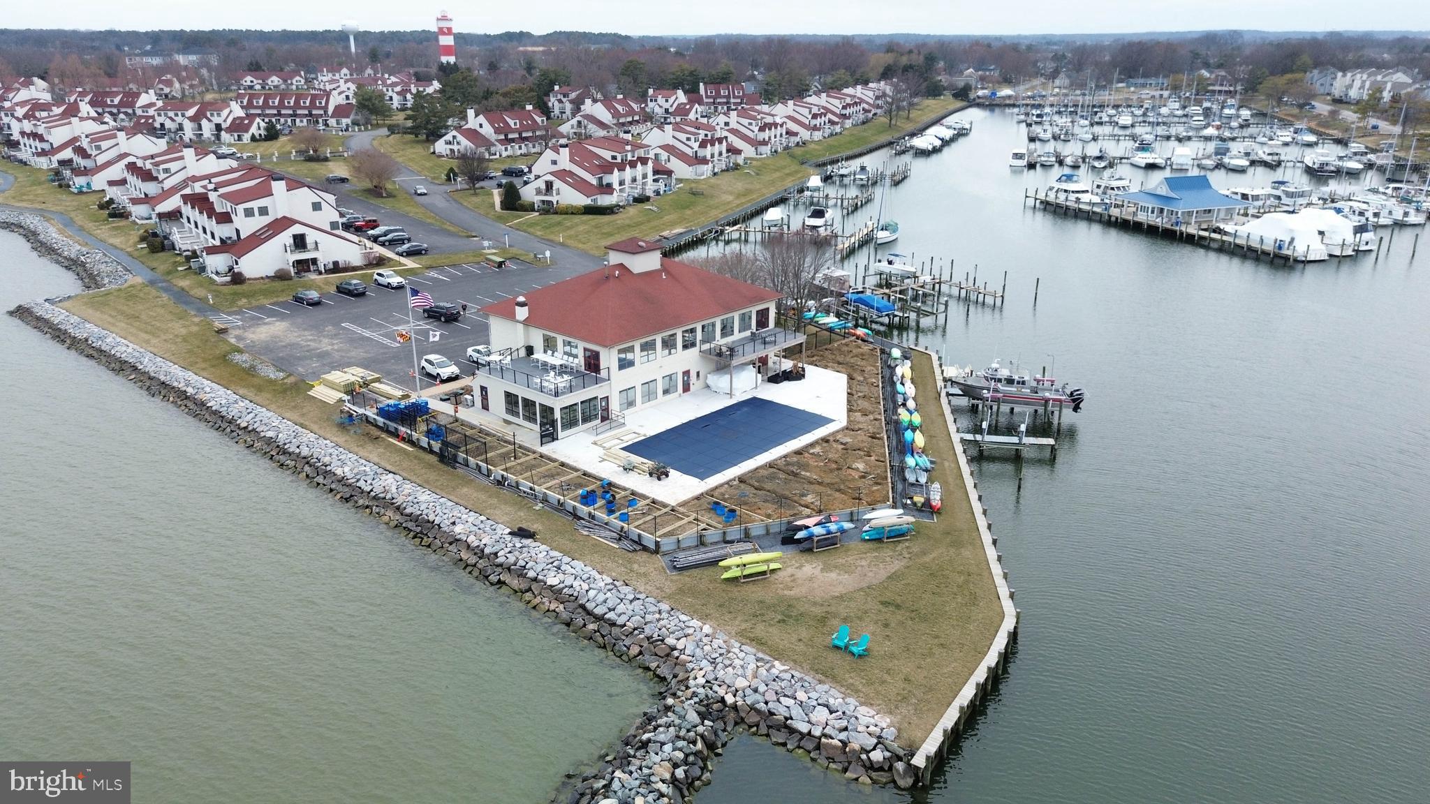 8 Queen Victoria Way Chester, MD 21619 - Photo 14 of 30 an aerial view of a house with a ocean view