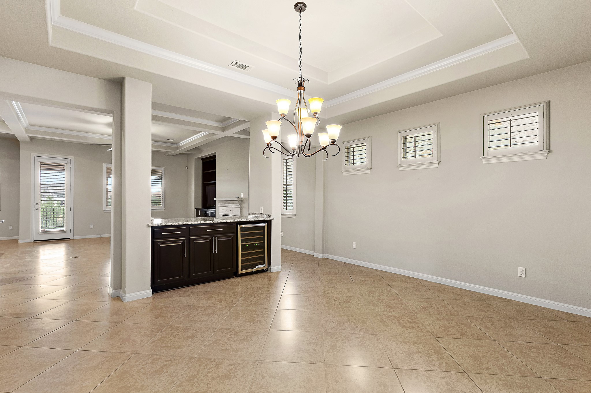 224 Tavish Trail Austin, TX 78738 - Photo 4 of 40 a view of a kitchen with granite countertop lots of counter top space