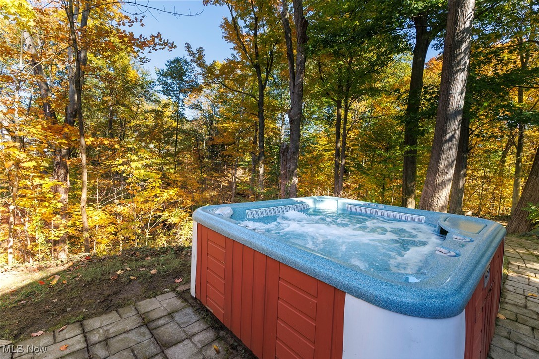 36625 Jackson Road Chagrin Falls, OH 44022 - Photo 50 of 50 View of patio / terrace featuring a hot tub