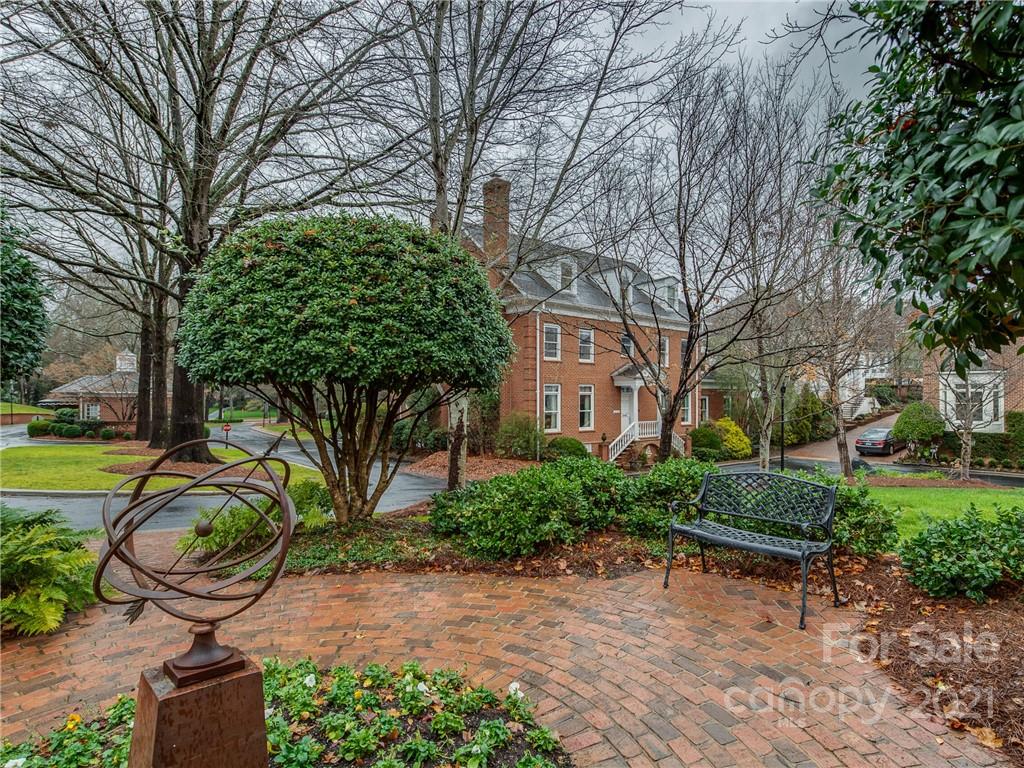 2131 Rolston Drive Charlotte, NC 28207 - Photo 2 of 35 a view of backyard with swimming pool and outdoor seating