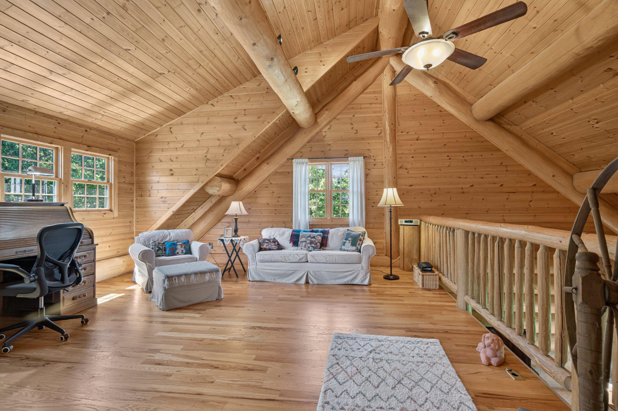 2199 Cheyennes Trail Gerrardstown, WV 25420 - Photo 25 of 63 Loft space with views of the 46' long king perling