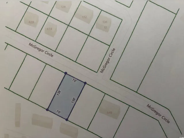 $12,000 | Lot 11 Mcgregor St Lake, Lake City, SC 29560