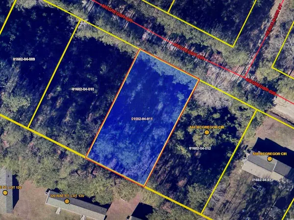 $12,000 | Lot 11 Mcgregor St Lake, Lake City, SC 29560