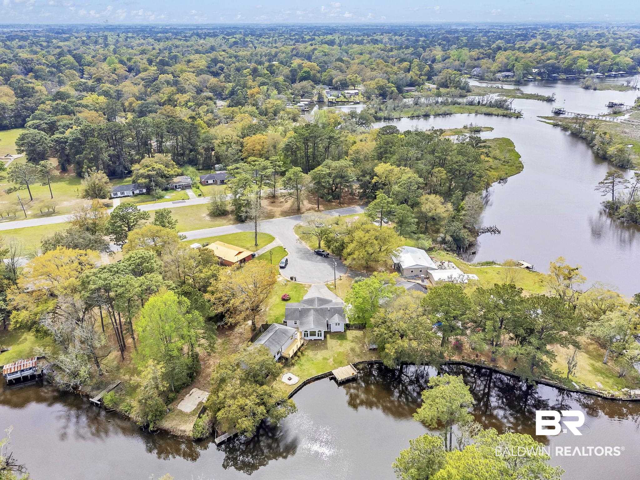 2901 Alston Court Mobile, AL 36605 - Photo 59 of 59 Birds eye view of property with a water view