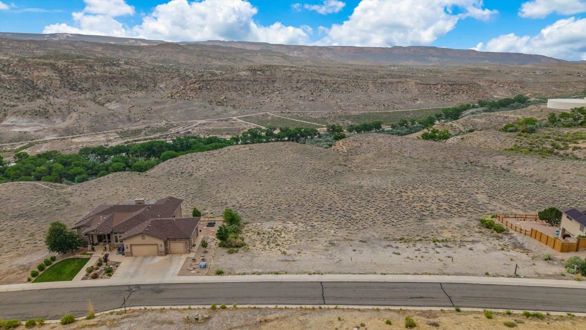 195 River Ridge Drive Grand Junction, CO 81503 - Photo 4 of 5 an aerial view of a yard