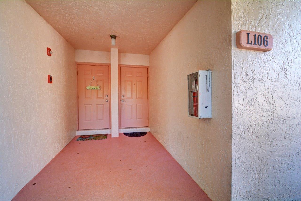 3190 Leewood Terrace, Unit L106 Boca Raton, FL 33431 - Photo 3 of 24 Front Door (On Right)