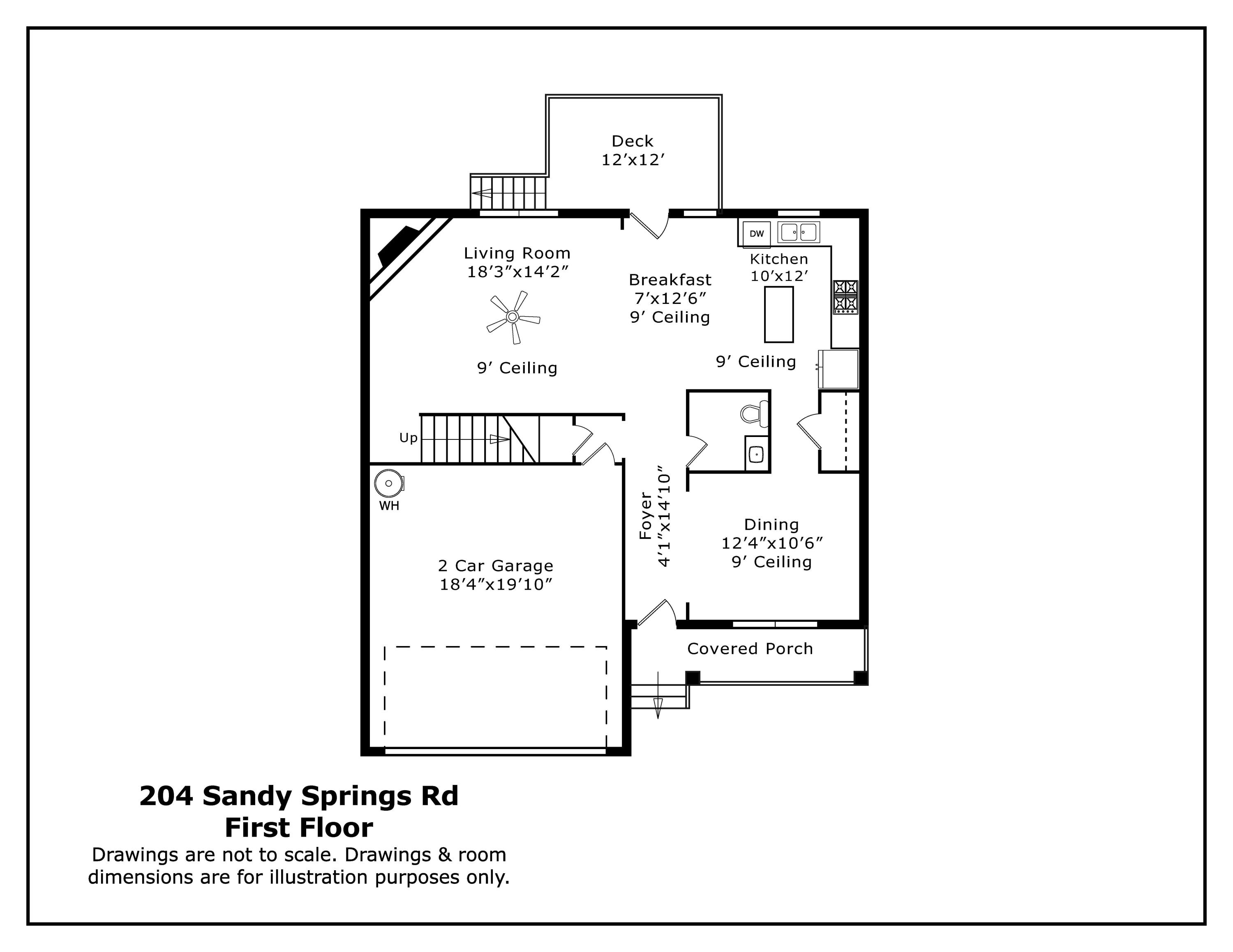 204 Sandy Springs Road Aberdeen, NC 28315 - Photo 25 of 32 204 Sandy Springs Rd_First Floor