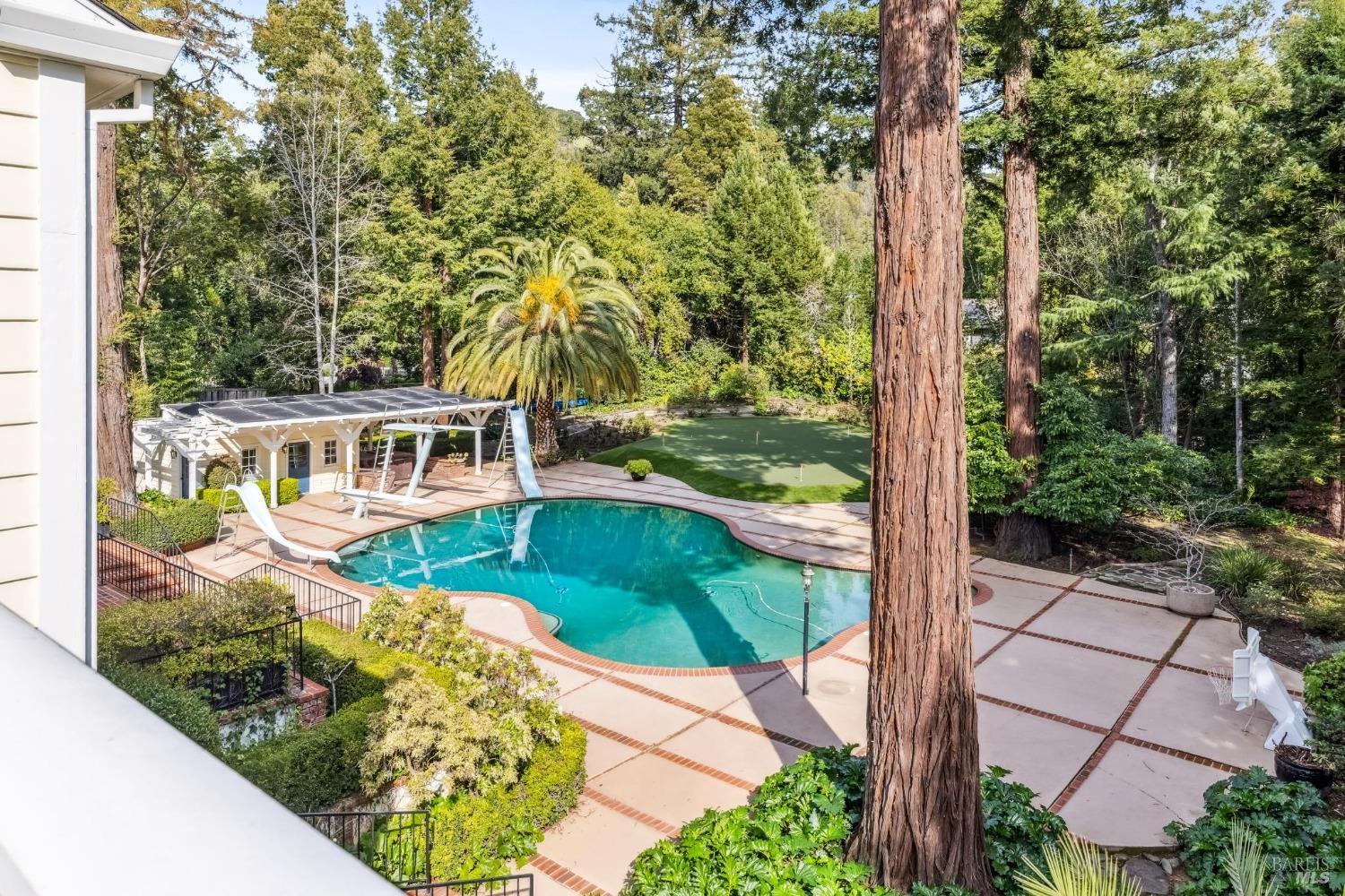 110 Mountain View Avenue San Rafael, CA 94901 - Photo 13 of 83 Pool view from primary balcony