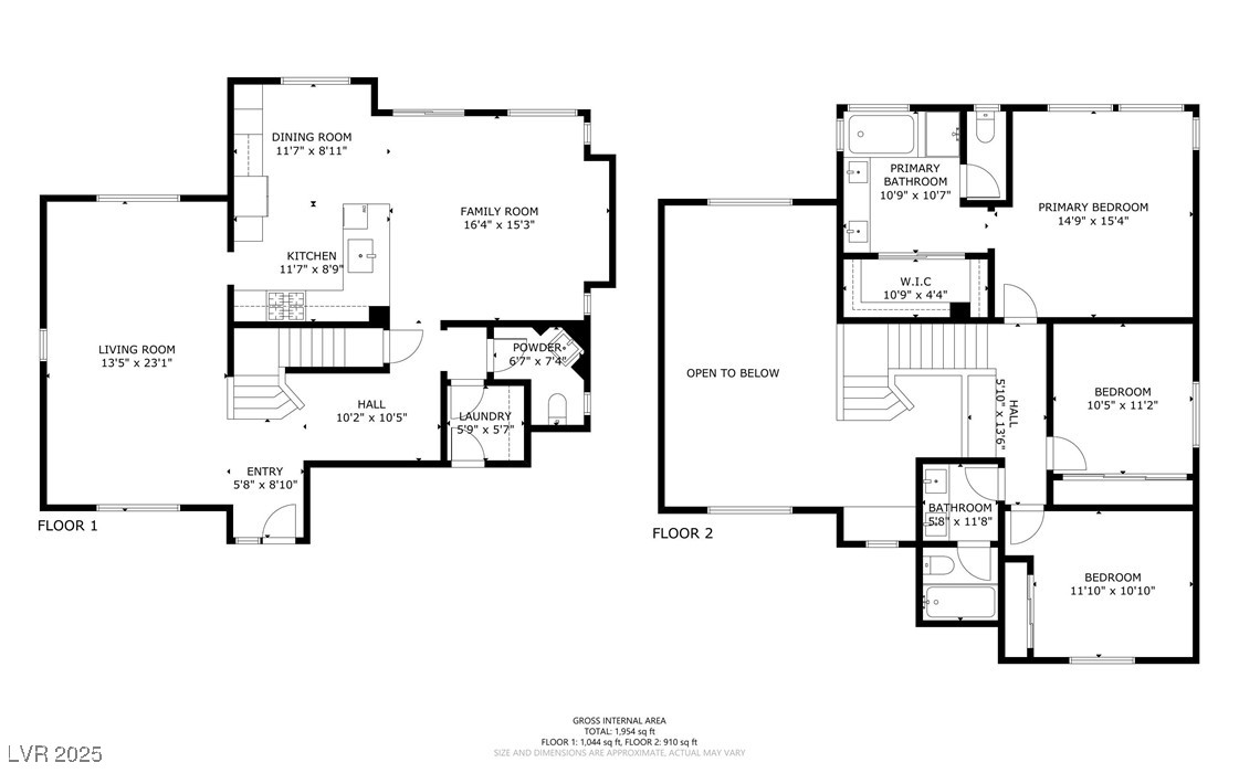 7837 Fort Ruby Place Las Vegas, NV 89128 - Photo 50 of 50 Floor plan / room layout