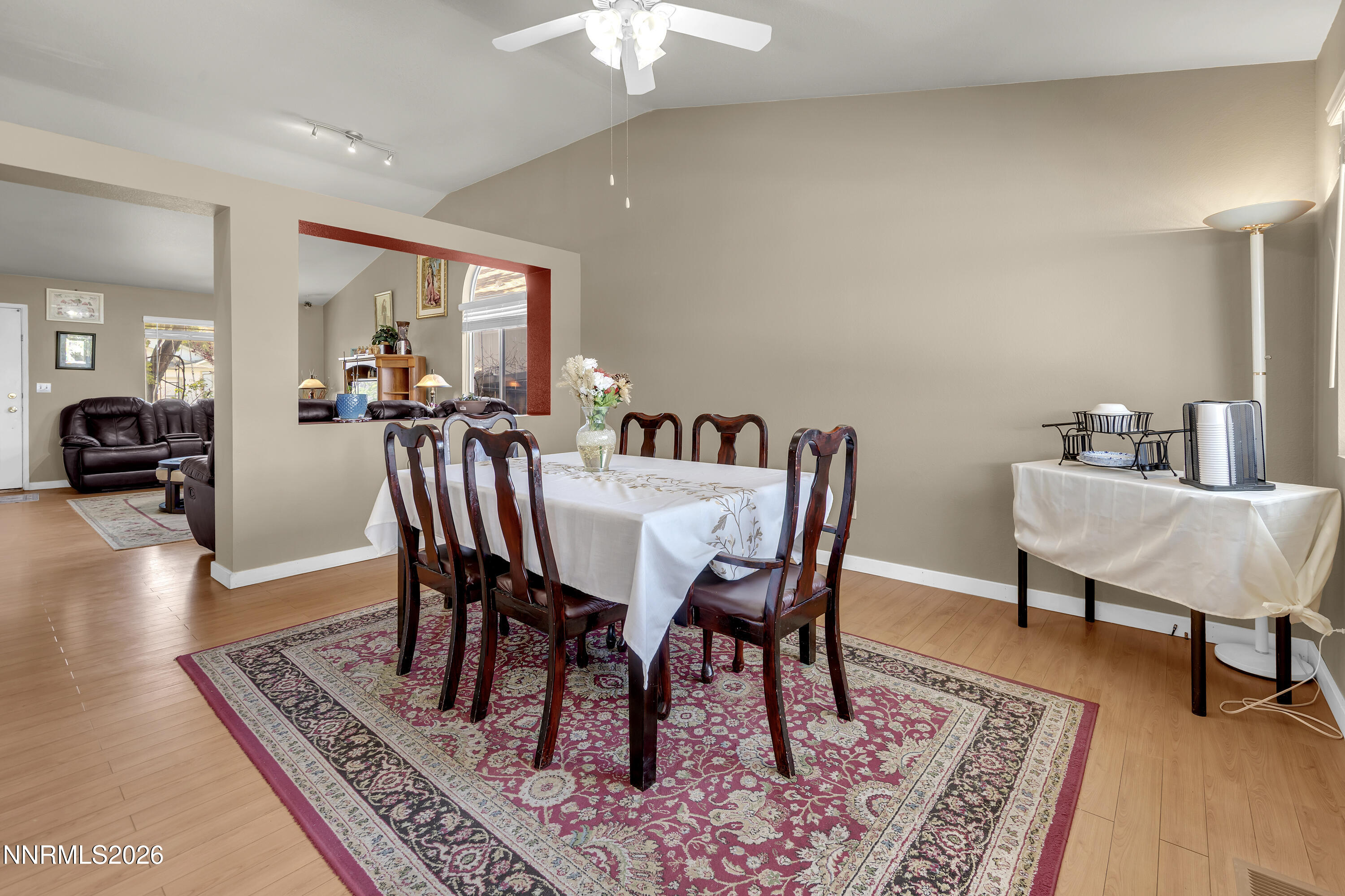 7951 Big River Drive Reno, NV 89506 - Photo 7 of 30 a view of a a dining room with furniture window and wooden floor