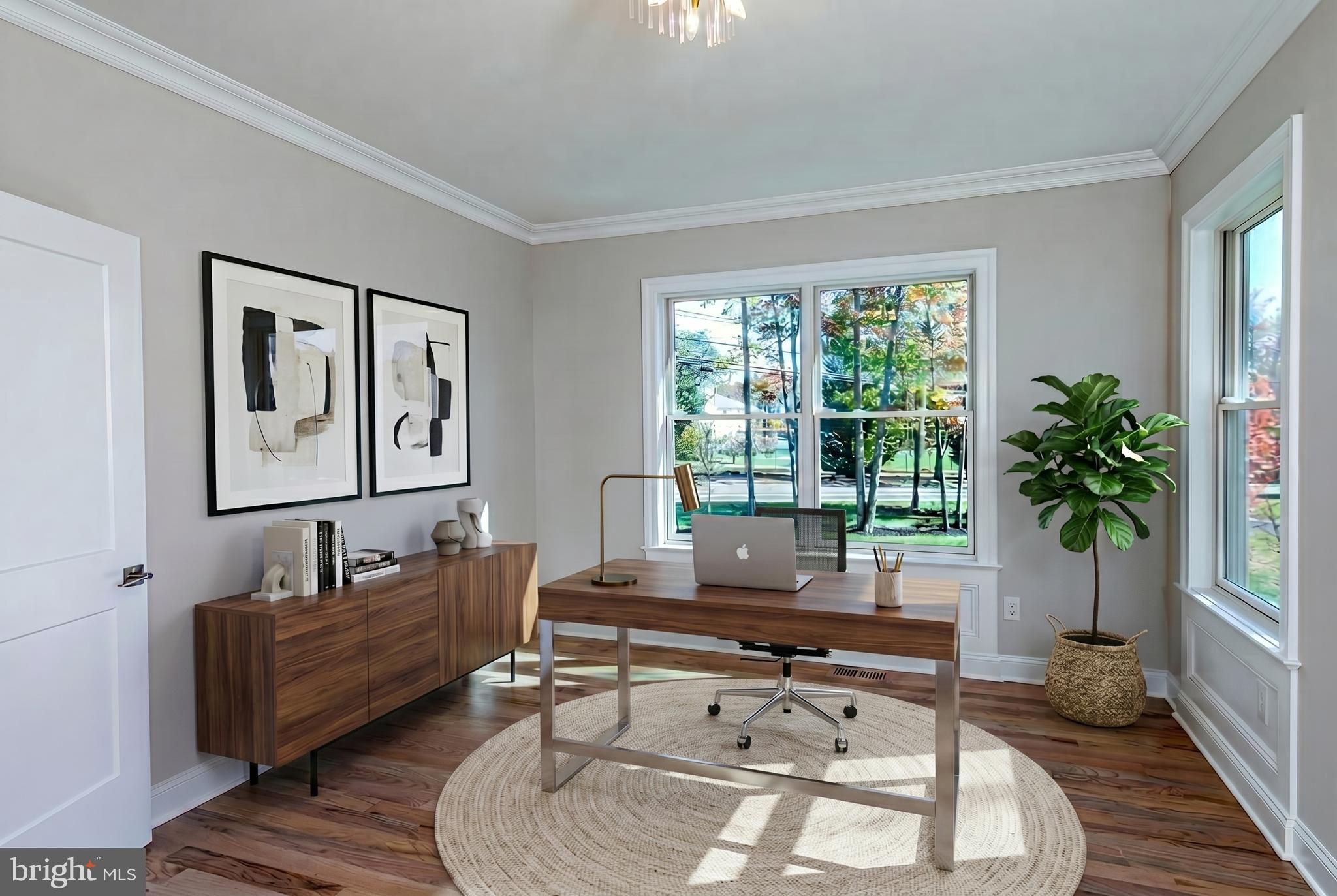 576 Ewing Street Princeton, NJ 08540 - Photo 7 of 61 a living room with furniture and a potted plant