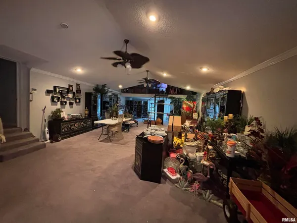 a view of a room with lots of stuff
