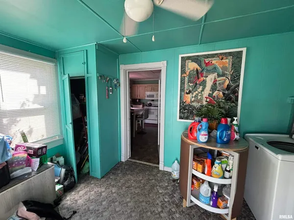 a room with furniture and window