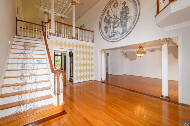 a spacious bathroom with a tub shower and sink