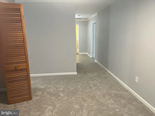 a view of an empty space