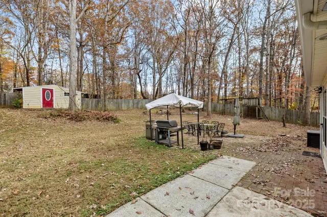 a view of a garage with storage
