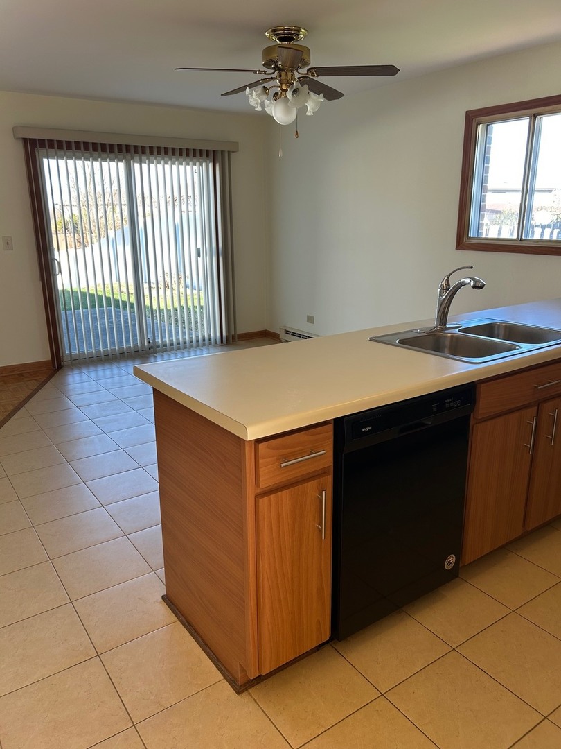 626 Terry Court, Unit A Roselle, IL 60172 - Photo 7 of 15 a utility room with a sink a window and a rug