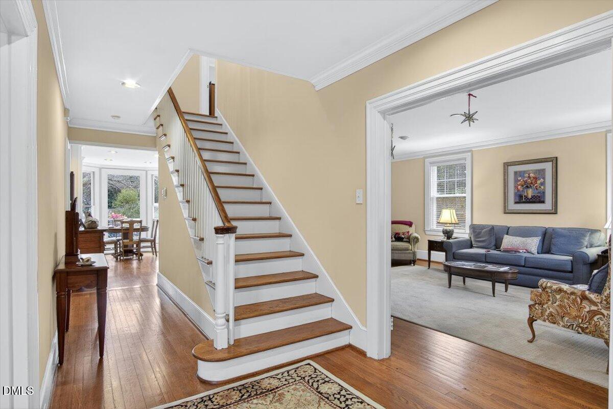 2064 Oxford Road Henderson, NC 27536 - Photo 6 of 68 a living room with furniture and wooden floor
