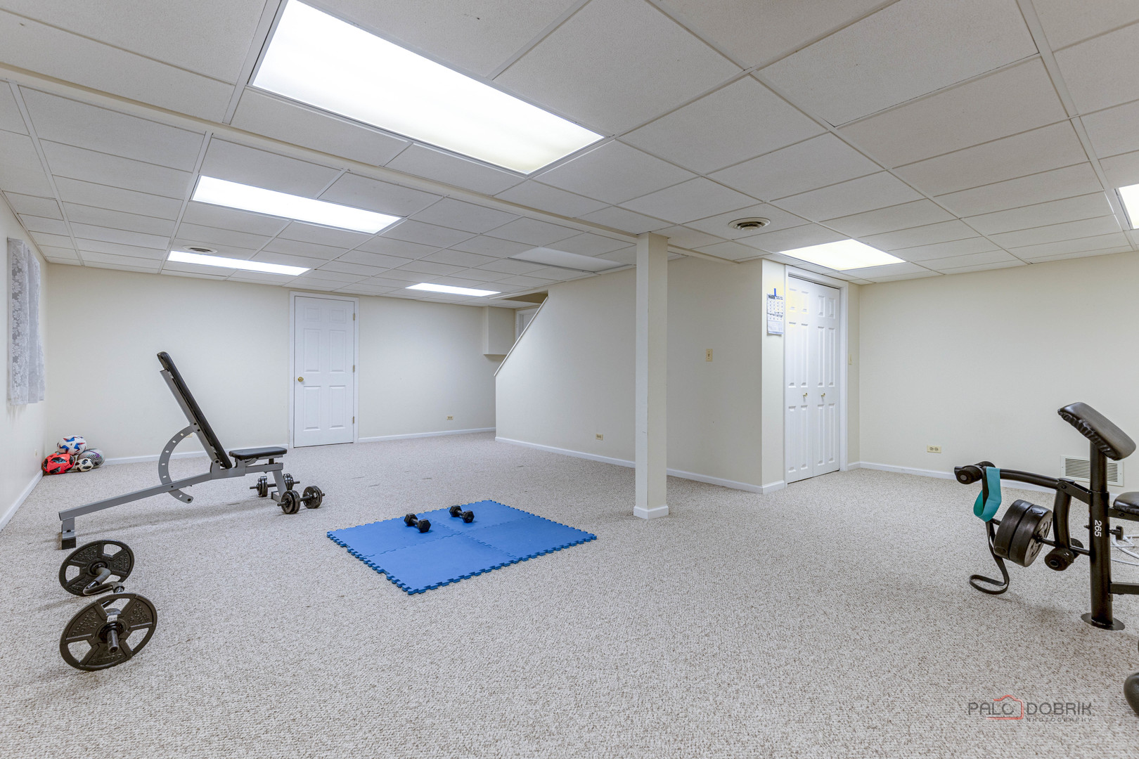 275 East Saddle Back Road Vernon Hills, IL 60061 - Photo 27 of 32 a view of a room with gym equipment