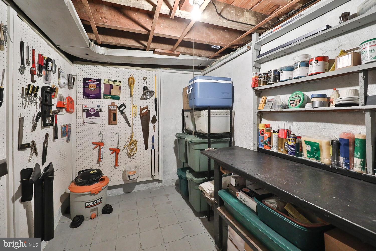 106 Johns Road Cheltenham, PA 19012 - Photo 29 of 38 Basement workshop