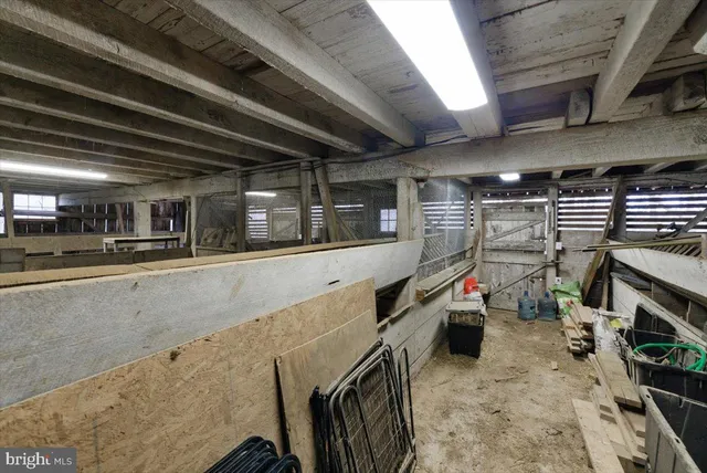 an aerial view of residential house with parking space