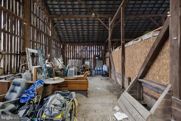 an aerial view of house with yard