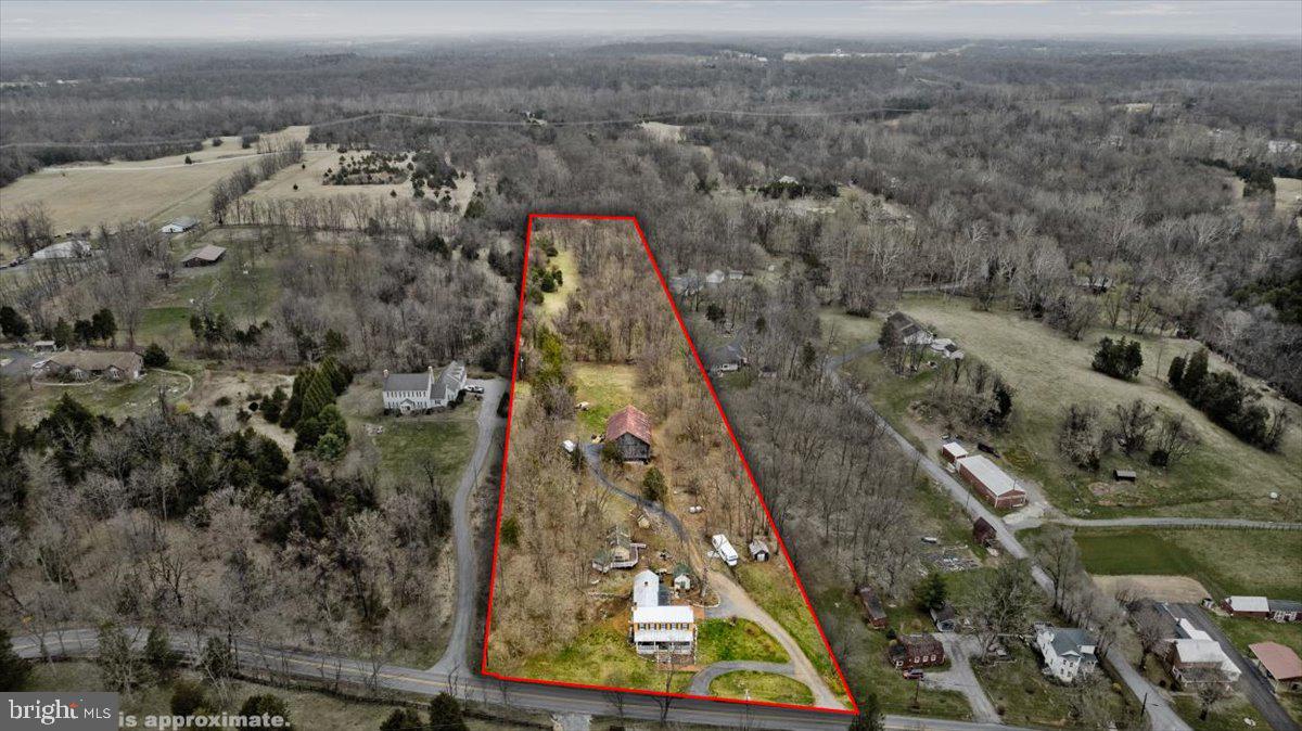 4781 Scrabble Road Shepherdstown, WV 25443 - Photo 56 of 61 an aerial view of house with yard