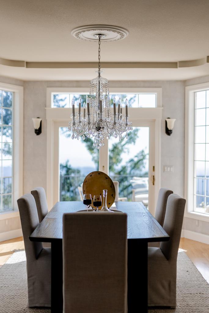 25220 Quail Ridge Road Los Gatos, CA 95033 - Photo 19 of 94 a view of a dining room with furniture window and outside view