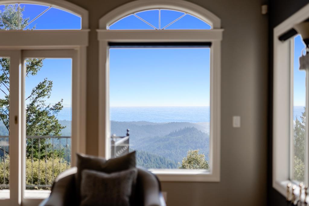 25220 Quail Ridge Road Los Gatos, CA 95033 - Photo 40 of 94 a view of a balcony with furniture and a potted plant