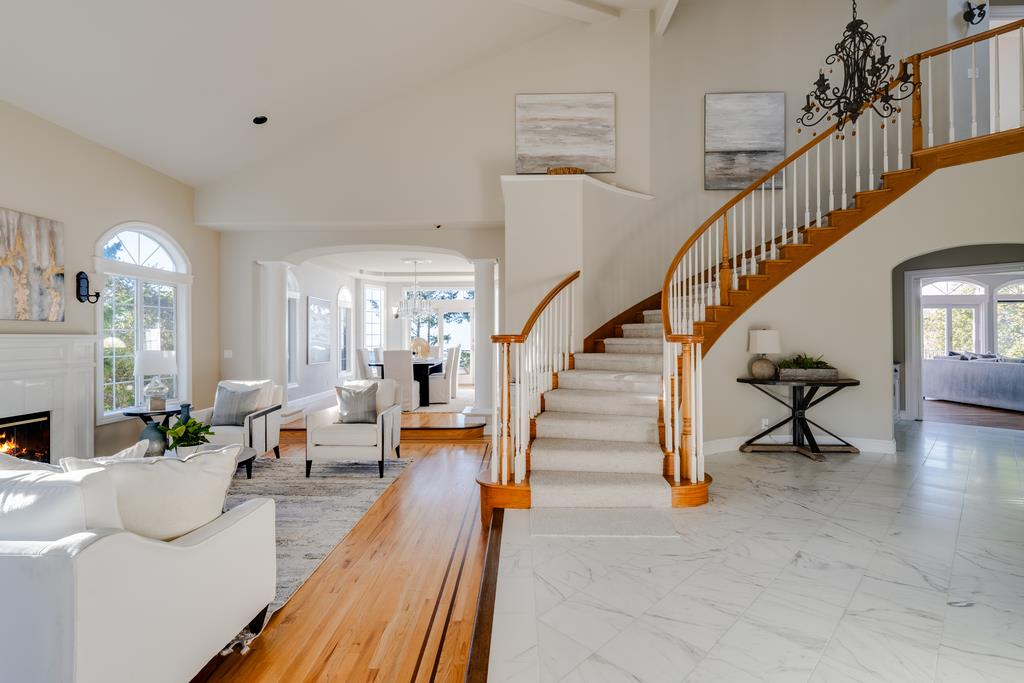 25220 Quail Ridge Road Los Gatos, CA 95033 - Photo 9 of 94 a view of entryway and hall with wooden floor