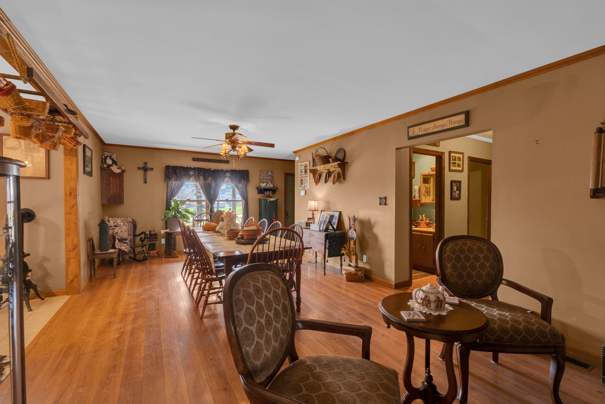 139 Bilbrey Road Livingston, TN 38570 - Photo 3 of 35 a view of a livingroom with furniture and windows