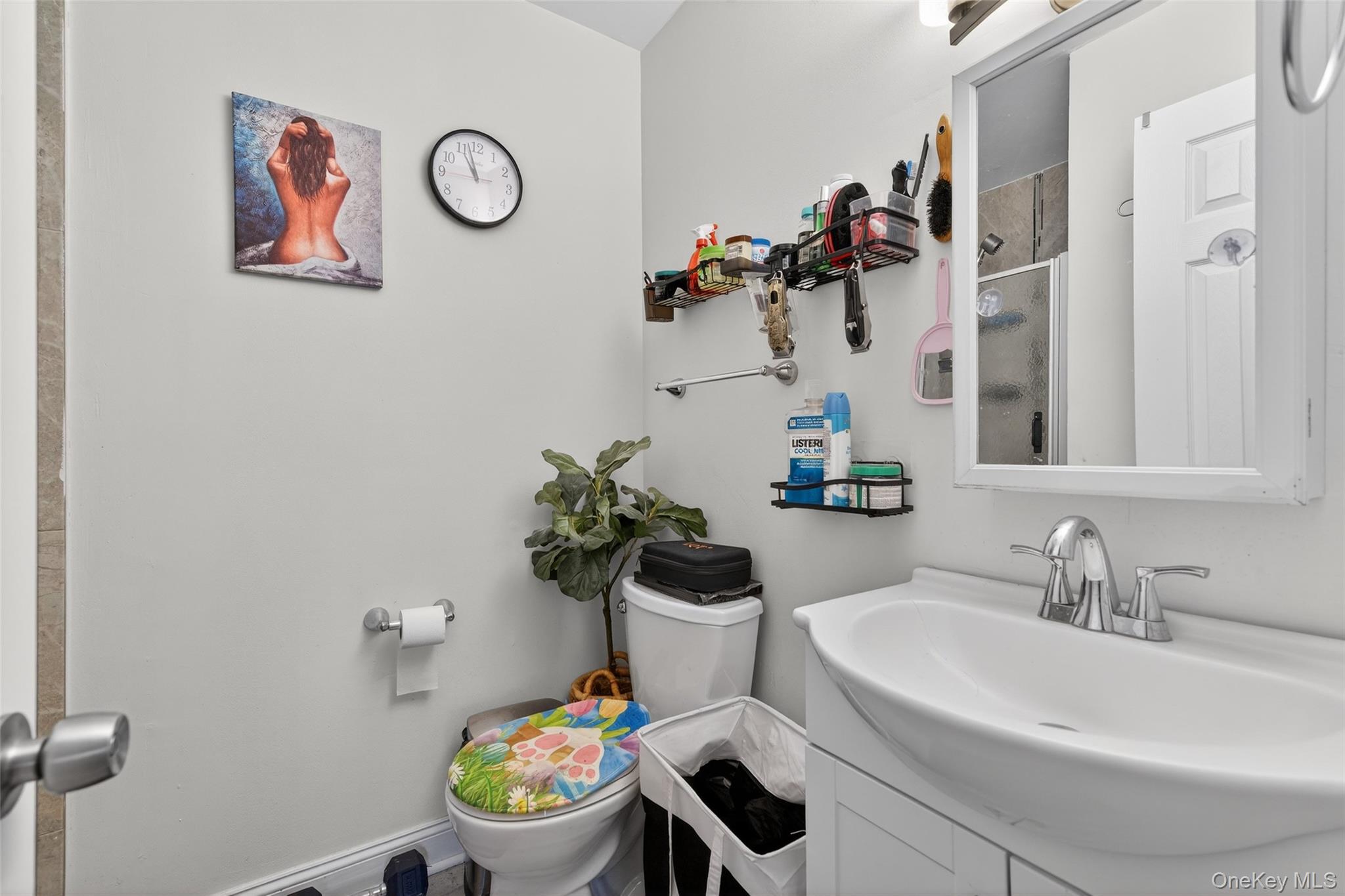 276 Temple Hill Road, Unit 2414 New Windsor, NY 12553 - Photo 24 of 29 a bathroom with a sink mirror vanity and toilet