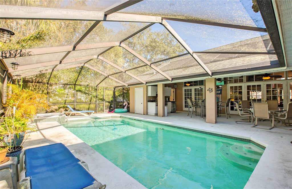 4901 Hallstead Way Tampa, FL 33647 - Photo 46 of 47 a swimming pool with outdoor seating and yard