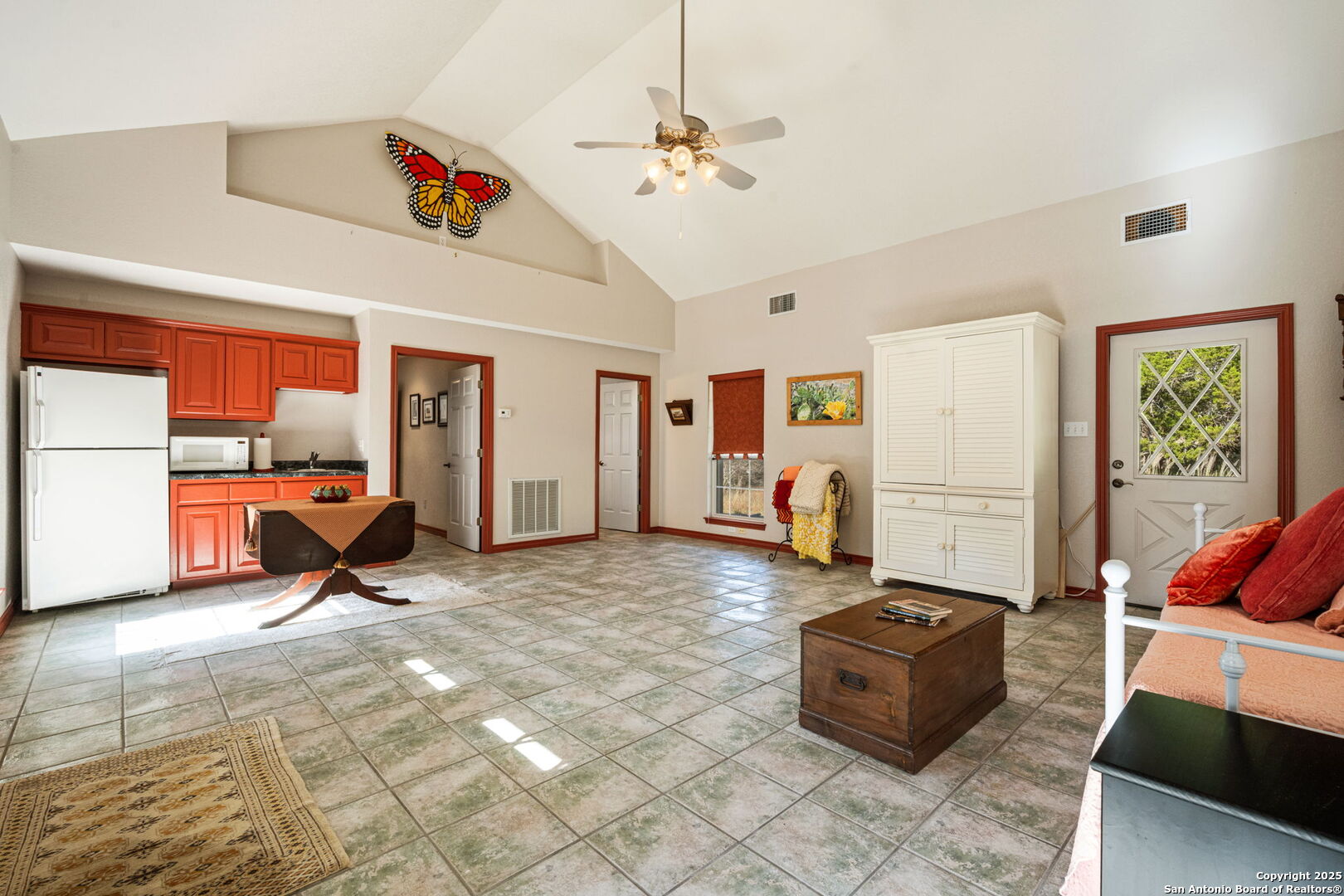 305 Spanish Pass Road Boerne, TX 78006 - Photo 32 of 105 a living room with furniture gym equipment and a view of living room