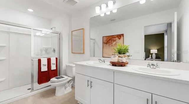 a room with furniture and a window