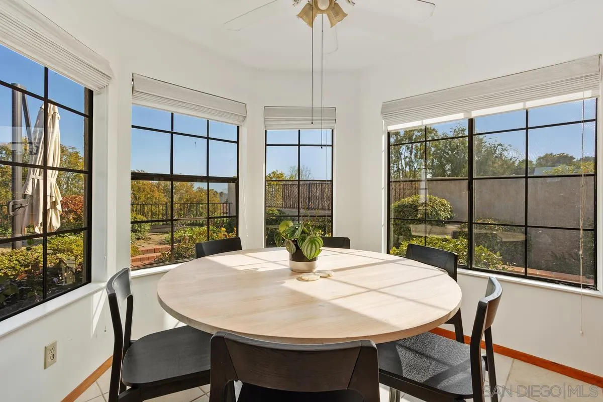 15089 Tierra Alta Del Mar, CA 92014 - Photo 11 of 25 a view of a dining room with furniture window and outside view