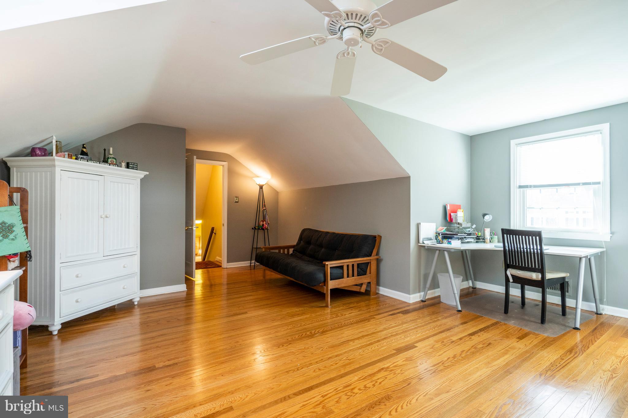 1635 Thomas Road Wayne, PA 19087 - Photo 23 of 31 Nice sized fourth bedroom with hardwoods