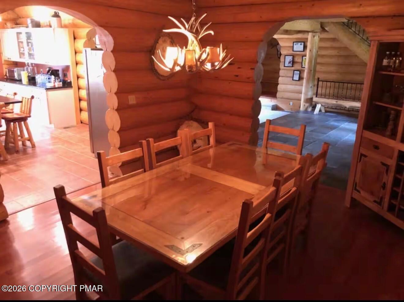 1673 Laurel Run Road Wilkes Barre, PA 18702 - Photo 9 of 19 a dining room with furniture and wooden floor