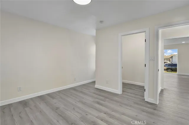wooden floor in an empty room