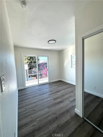 a view of livingroom and hardwood