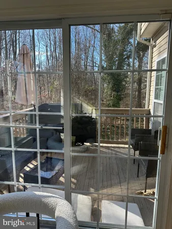 a view of a balcony