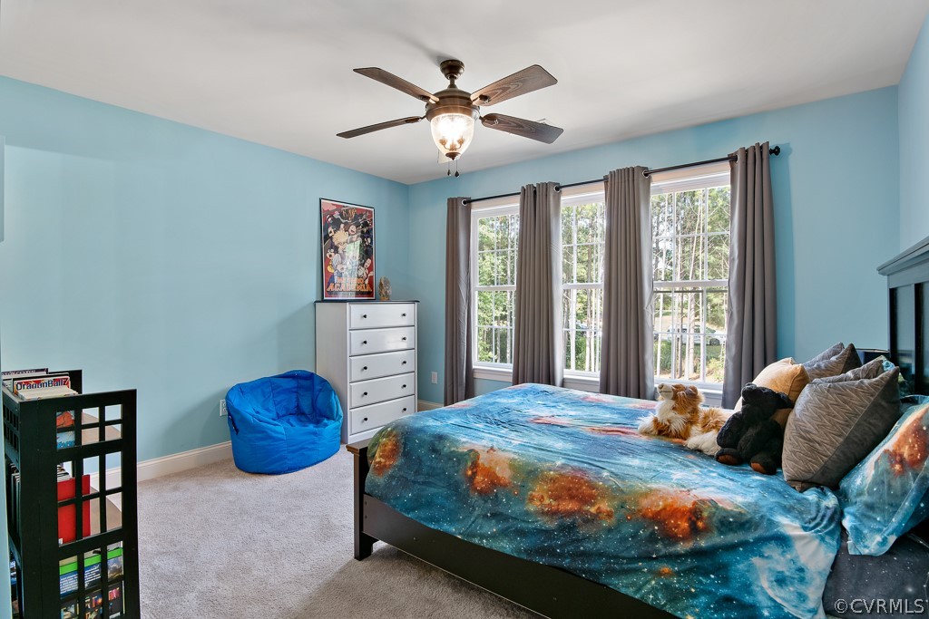 3033 Millmount Lane Powhatan, VA 23139 - Photo 36 of 49 a bedroom with a bed and window