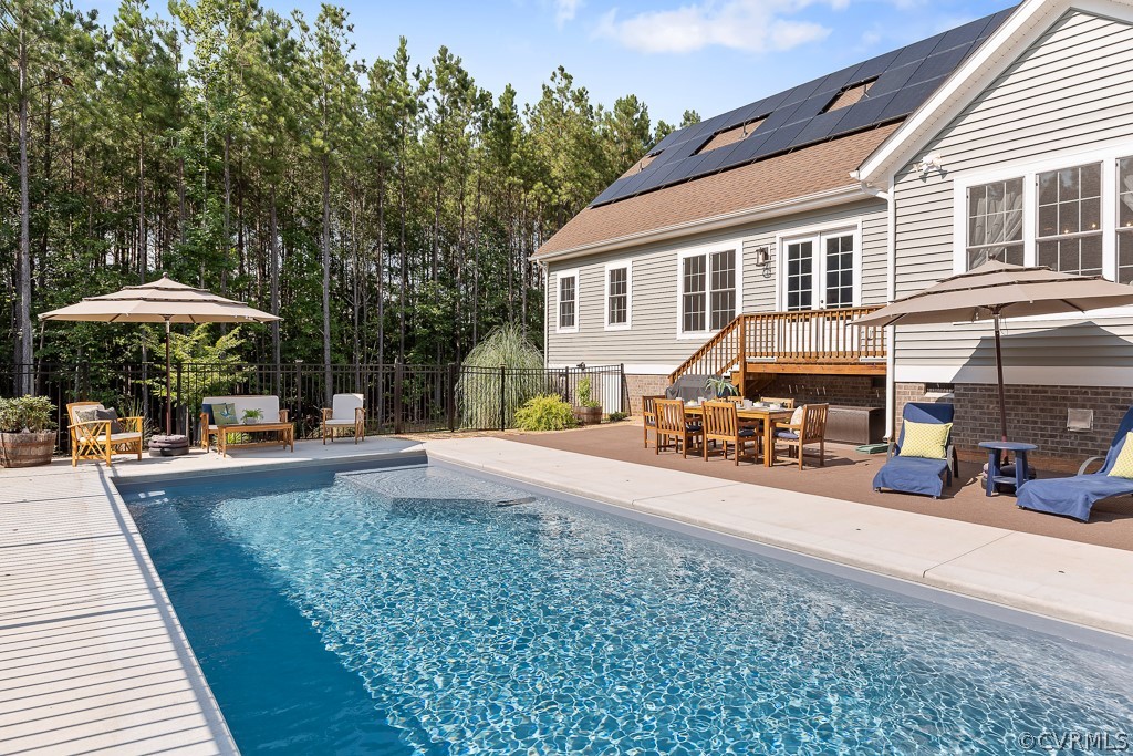 3033 Millmount Lane Powhatan, VA 23139 - Photo 43 of 49 a view of a house with sitting area and furniture
