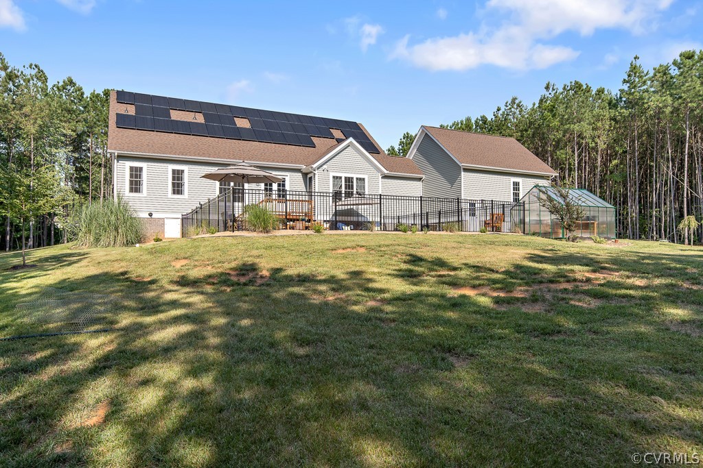3033 Millmount Lane Powhatan, VA 23139 - Photo 49 of 49 a front view of house with yard and green space